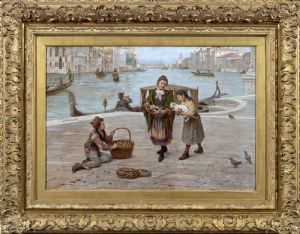 VENEZIA, ANTONIO ERMOLAO PAOLETTI ( 18934 - 1912 ) FIRMATO 